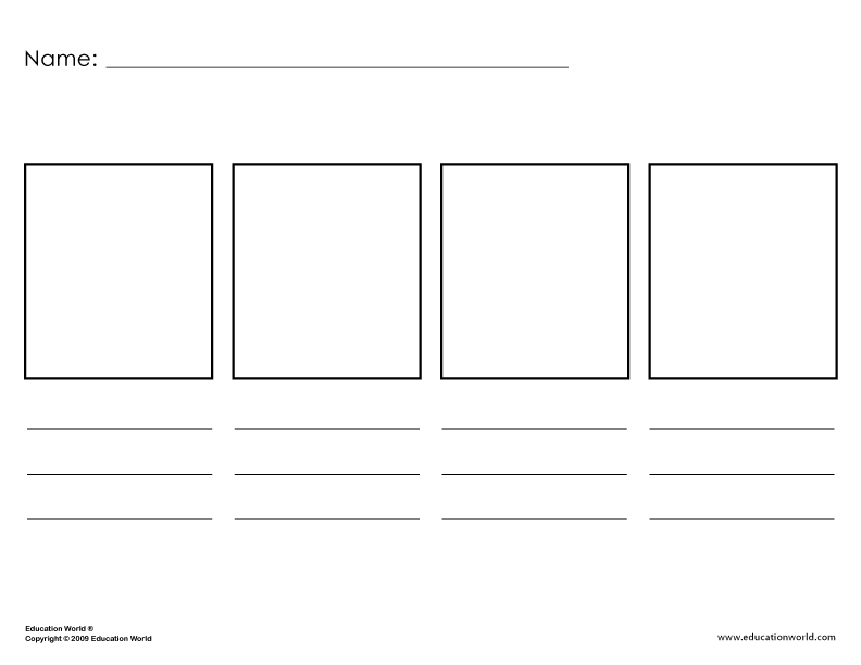 Blank Newspaper Article Template For Kids