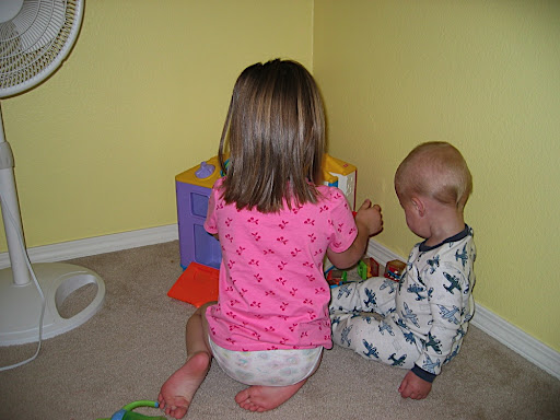 Children Playing With Toys Together