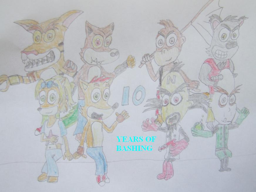 Crash Bash Characters