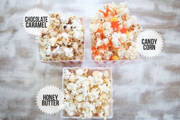 Homemade Popcorn Flavors