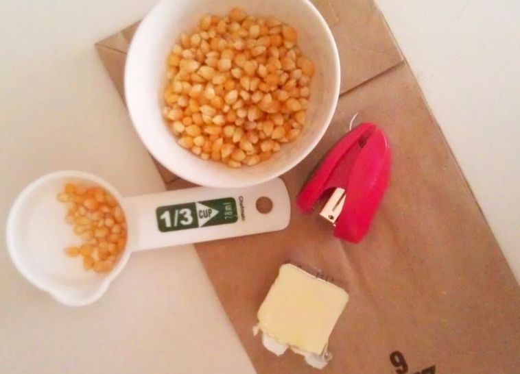 Homemade Popcorn Recipe Microwave