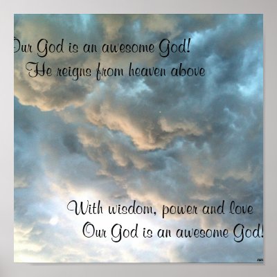 Our God Is An Awesome God Lyrics