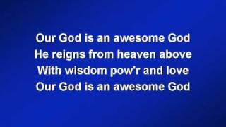 Our God Is An Awesome God Lyrics